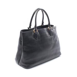 Prada GLACECALF handbag leather black